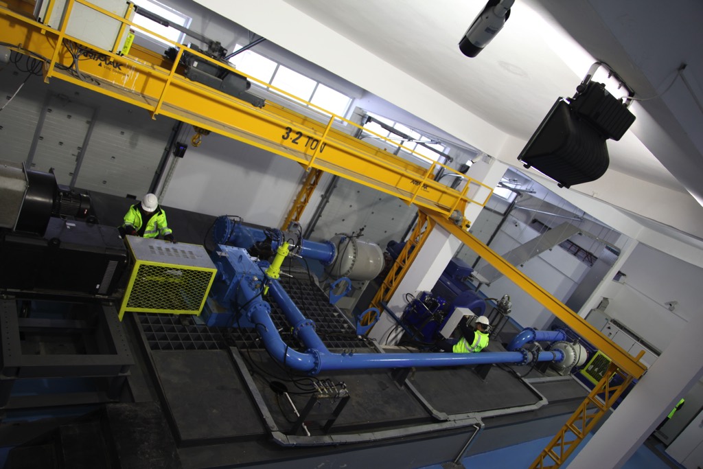 Hidrolik Türbinler Model Test Laboratuarı